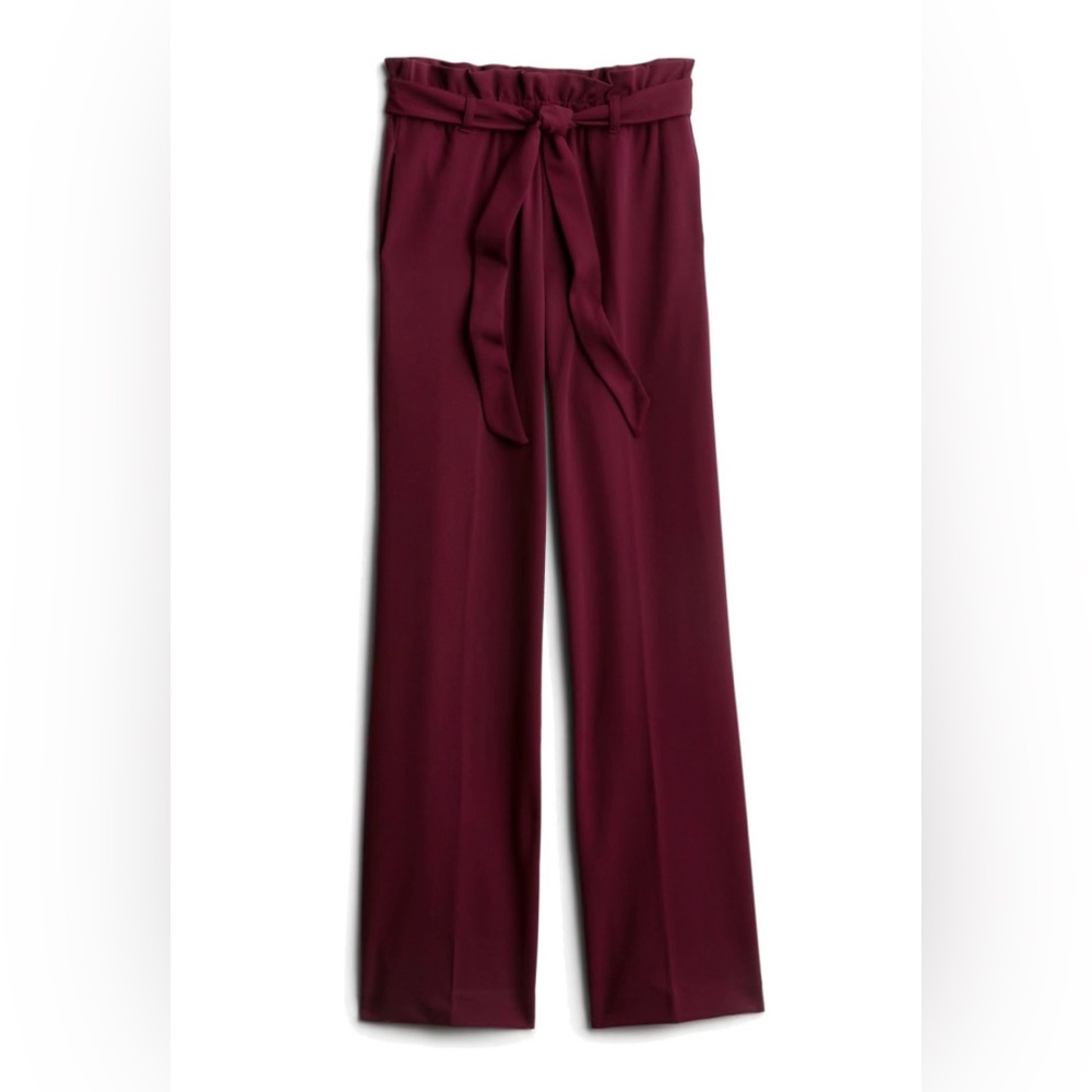 Boom Boom Jeans | Tatiana Belted Crepe Wide Leg Pant